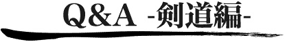 Q&A剣道手ぬぐい編